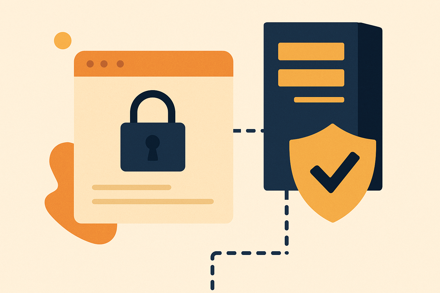 Enterprise security infrastructure diagram